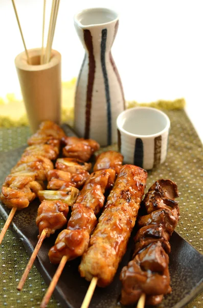 char ızgara tavuk yakitori
