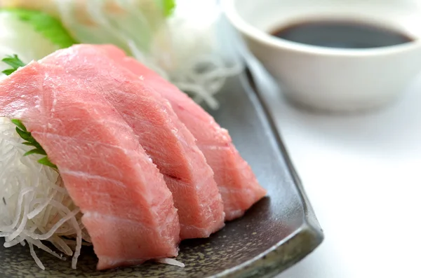 Sliced raw fish called Sashimi — Stock Photo, Image