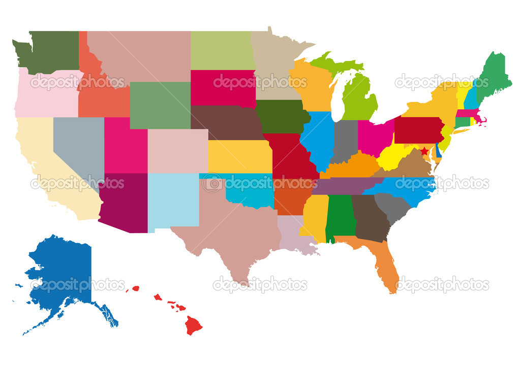 A map of America