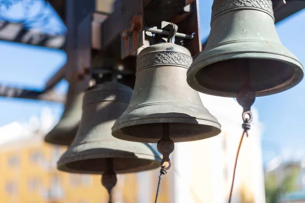 Church Bell, Several Church Bells, Bell Ringing Stock Photo - Image of  bell, ancient: 142699676