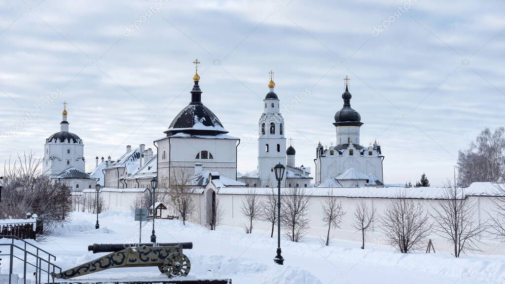 View of the Assumption Monastery, Sviyazhsk, Russia.
