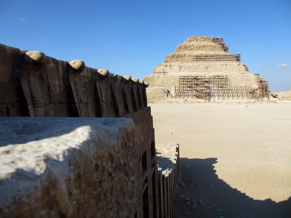 Djoser, the step pyramid