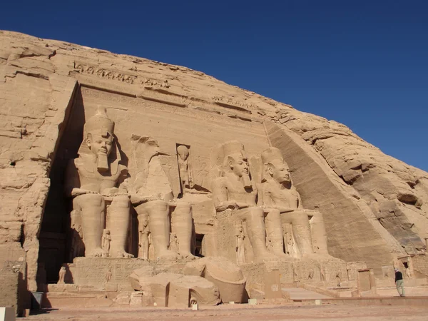 Ramses II at Abu Simbel — Stock Photo, Image