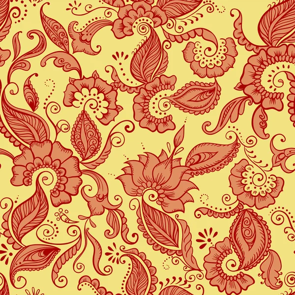 Textiles Indiens Vector — Image vectorielle