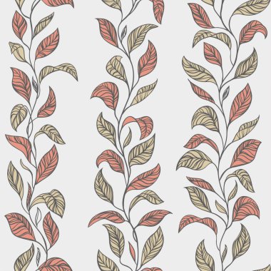 Vector Leaves Pattern clipart