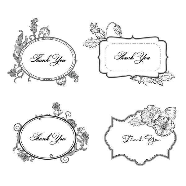 örnek metin ile süsler ve süslü vektör çerçeve kümesi