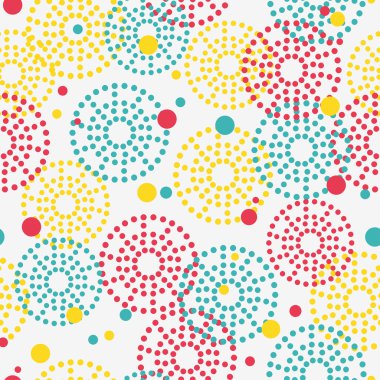 vektör daireler arka plan