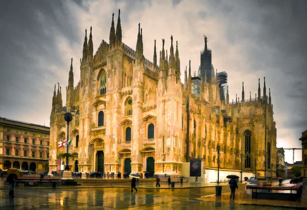 Kathedrale von Milano — Stockfoto