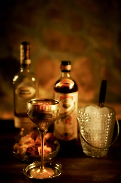 Cocktail "Prince of Wales" — Stock Image Cocktail "Prince of Wales" Stock Picture