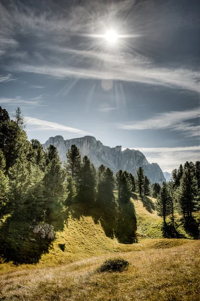 Groedner vale da montanha — Fotografia de Stock