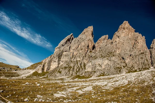 Groedner mountain valley — Stock Photo, Image