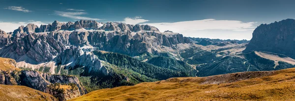 Montañas del valle Groedner — Foto de Stock