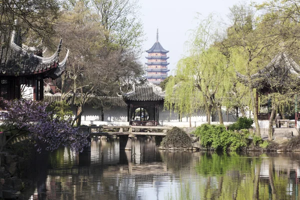 Çin suzhou zhuozheng Bahçe