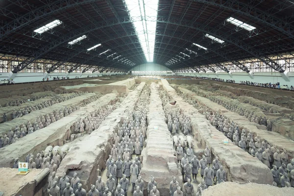 Exército chinês Xi 'an Terracota — Fotografia de Stock