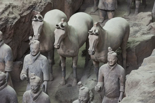 Ejército chino de terracota Xi 'an — Foto de Stock