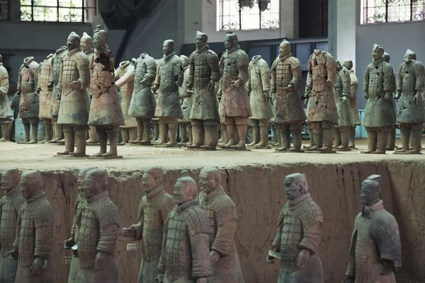 Esercito cinese di terracotta Xi'an — Foto Stock