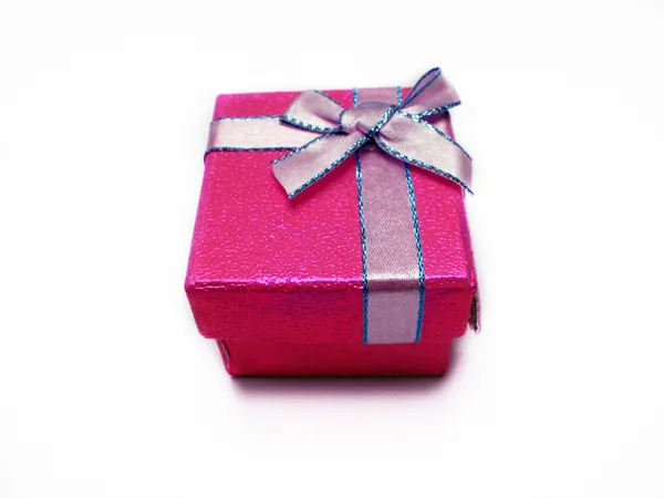 Roze geschenk — Stockfoto