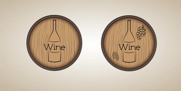 Этикетки вина — стоковый вектор