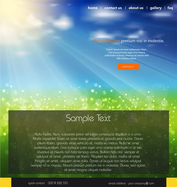 Web sitesi iş arka plan, doğa tasarımı