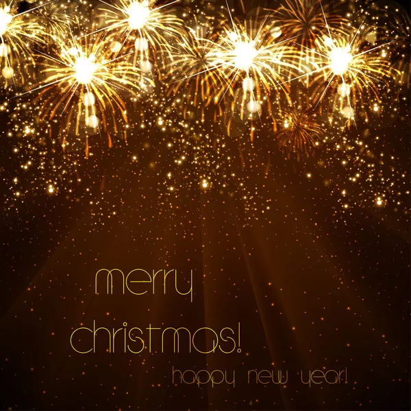 mutlu yeni yıl vektör kutlama arka plan, eps10