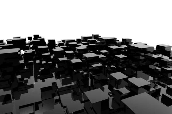 Cubo tridimensionale — Foto Stock
