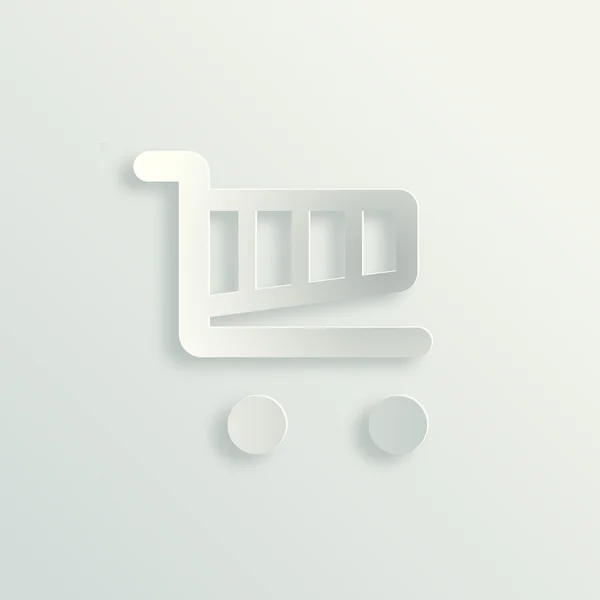 Shopping icon, you can easy editable — Stock Vector