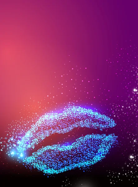 vektör hafif dudak illüstrasyon, kolay düzenlenebilir