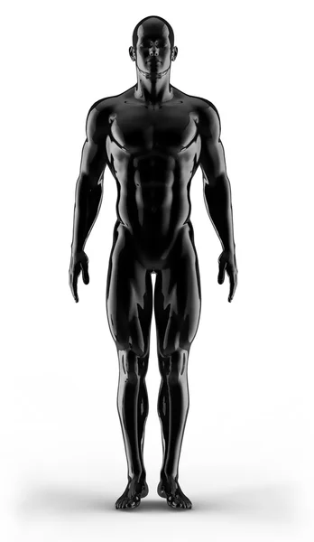 3D render portre vücut geliştirmeci