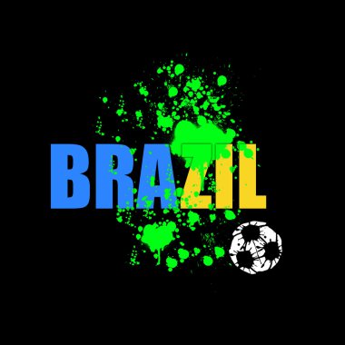 vector de Fútbol 2014 Brasil