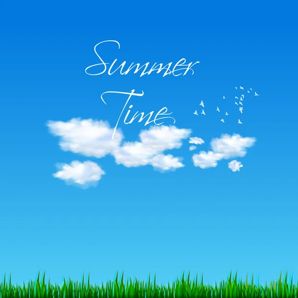 Summer background — Stock Vector