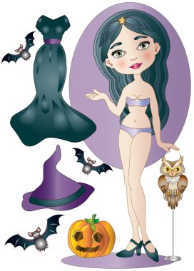 Halloween kağıt oyuncak