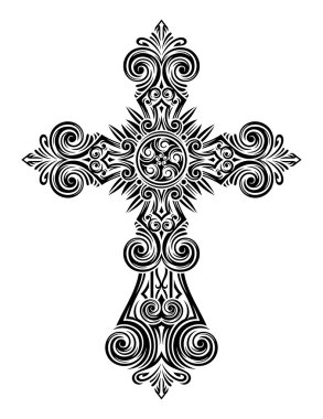 Vintage çapraz vektör