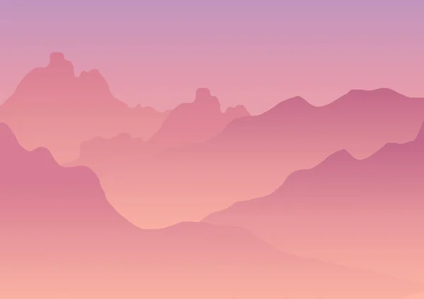 Aesthetic lofi landscape hill background