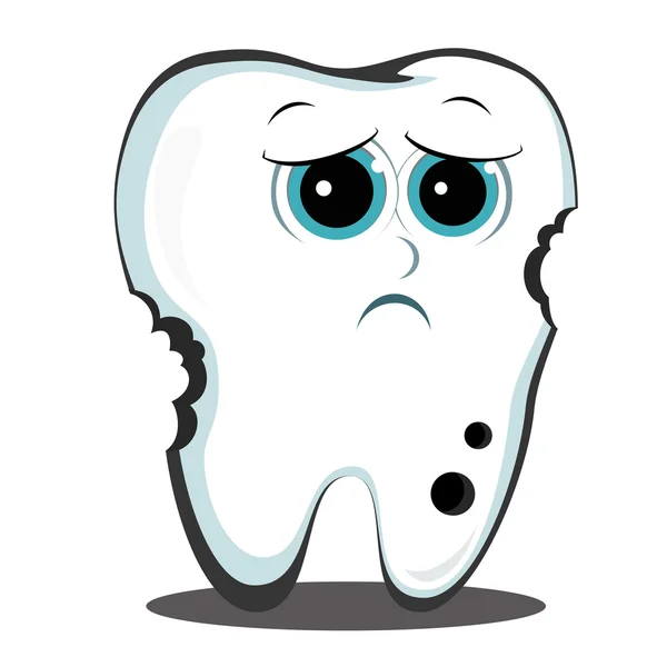 Плохой зуб — стоковый вектор