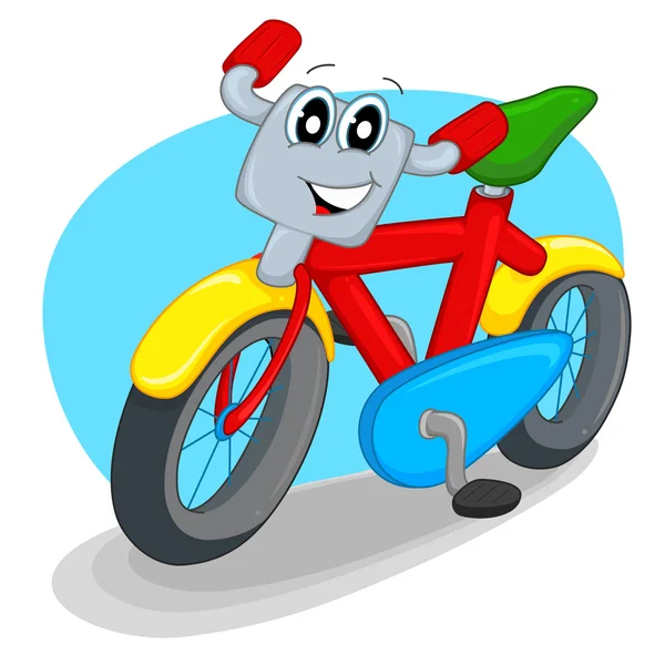 Bicicleta — Vector de stock