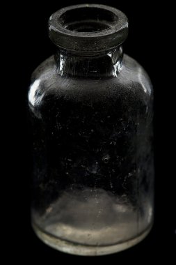 eski antika cam şişe