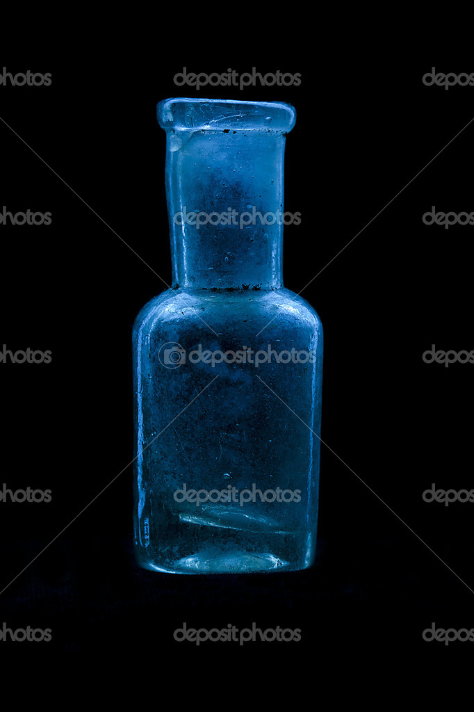 Old Antique Glass Bottle Stock Photo Olesyakuzina 49802441