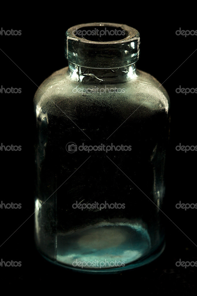 Old antique glass bottle Stock Photo by ©OlesyaKuzina 49802921