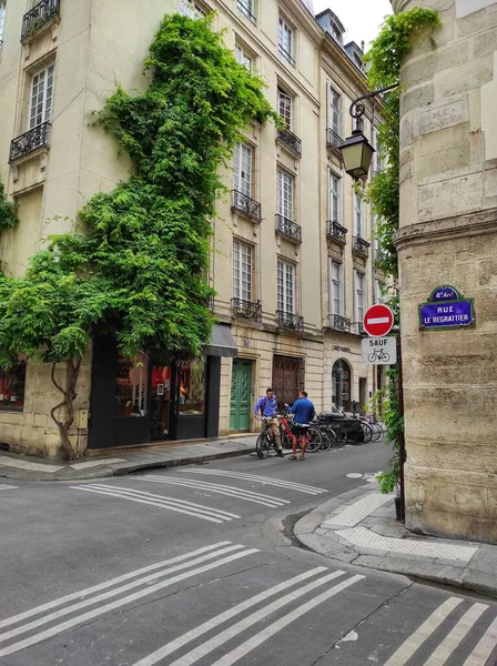 Paříž Francie Června 2022 Krásná Ulice Paříži Francie — Stock fotografie