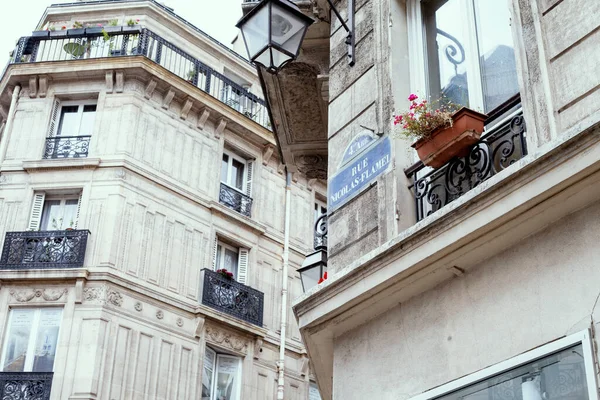 Paris France May 2022 Beautiful Houses Streets Paris — Stock Photo, Image