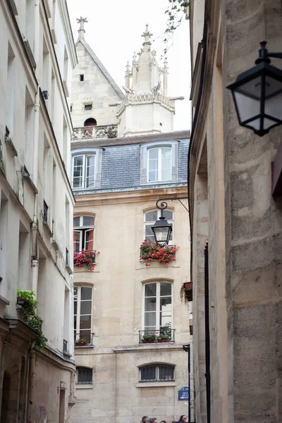 París Francia Mayo 2022 Hermosas Casas Calles París — Foto de Stock