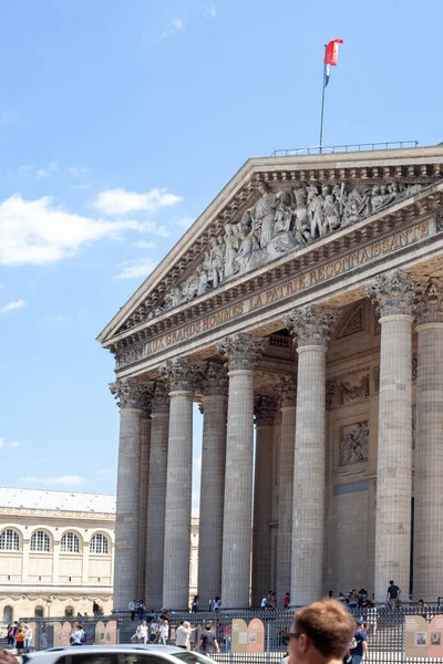 París Francia Junio 2022 Panteón Monumento Arquitectónico Histórico Ejemplo Del — Foto de Stock