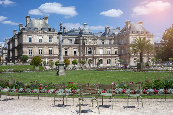 Παρίσι Γαλλία Ιουνίου 2022 Κήποι Του Λουξεμβούργου Στο Παρίσι Γαλλία — Φωτογραφία Αρχείου