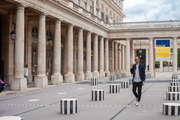 Παρίσι Γαλλία Ιουλίου 2022 Palais Royal Palais Royal Είναι Μια — Φωτογραφία Αρχείου