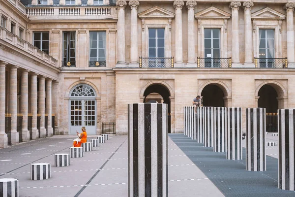 Παρίσι Γαλλία Ιουλίου 2022 Palais Royal Palais Royal Είναι Μια — Φωτογραφία Αρχείου