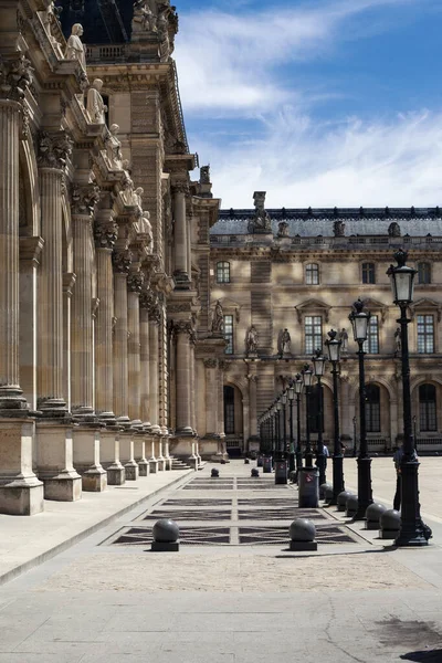 Paris France July 2022 Louvre Took Photos Paris — Φωτογραφία Αρχείου
