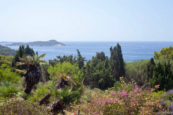 View Mediterranean Sea Mountain —  Fotos de Stock