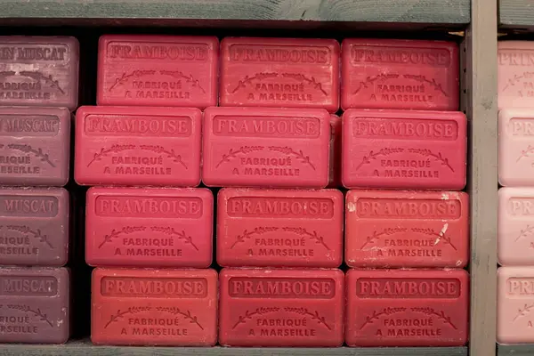 Marseille France August 2022 Marseille Soap Traditional French Handmade Soap — ストック写真