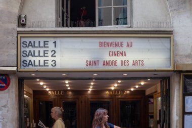 old cinema paris. Paris, France , August 22, 2022