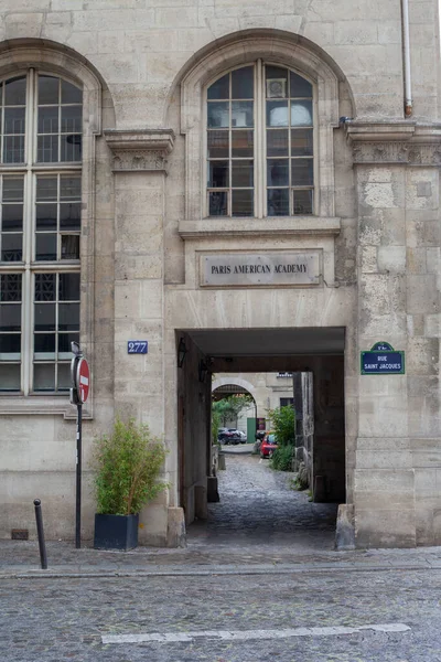 Paris France September 2022 American Academy Paris First Bilingual School — Φωτογραφία Αρχείου